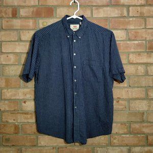 Mens Levi's Button Down Short Sleeved Shirt